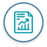 Reporting and Analytics Icon