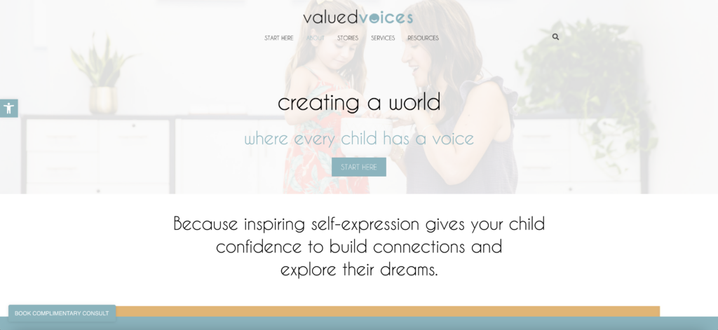 The Valued Voices About Page